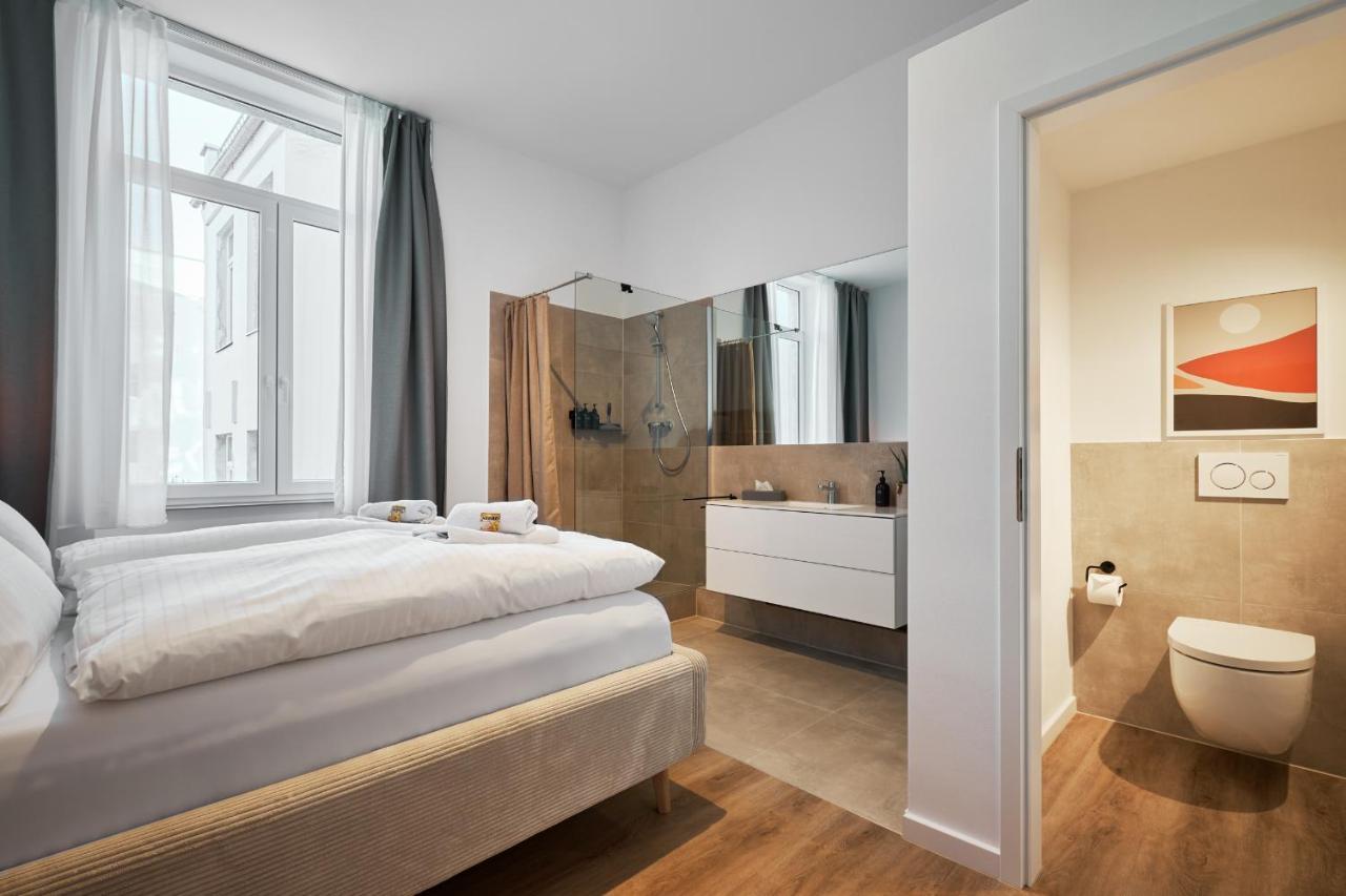 Park Avenue Apartments - Dom Mit Stil - Kueche - Parkplatz - Wlan - 65 Zoll Tv - Netflix Κολωνία Εξωτερικό φωτογραφία